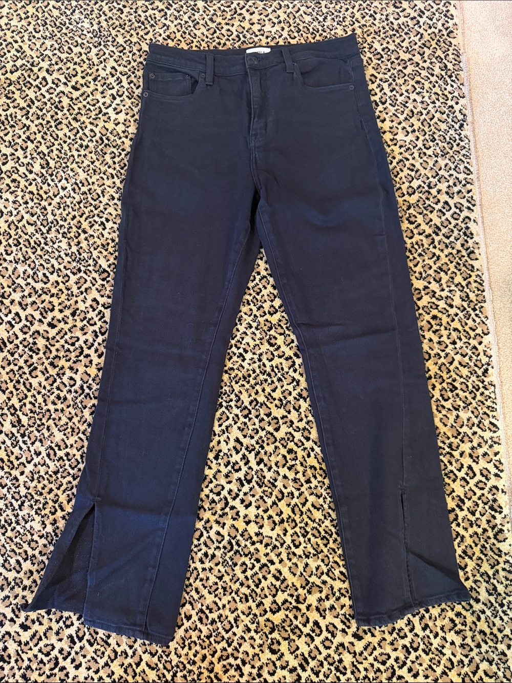 Pistola Black Jeans with Front Slit